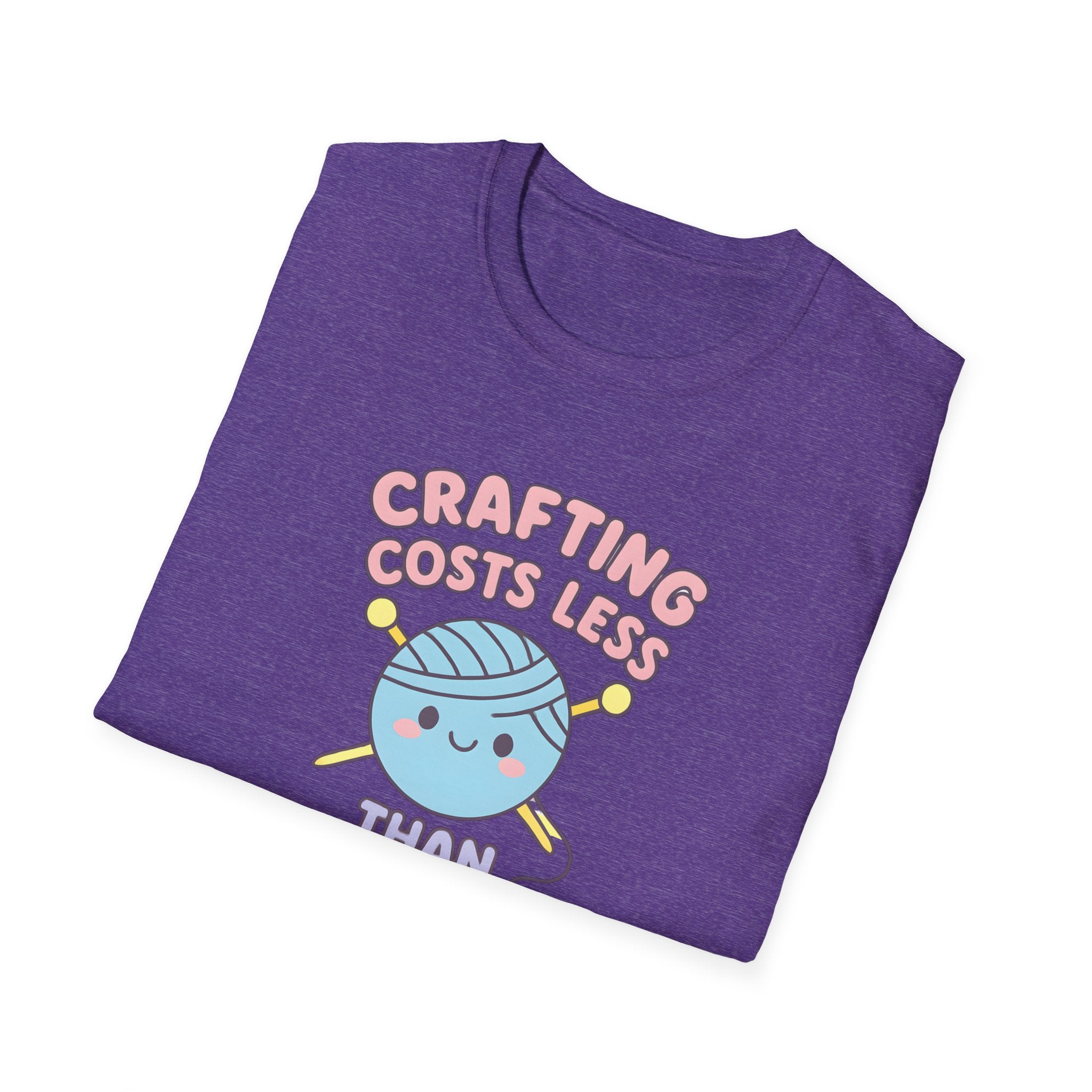 Crafting Cheaper Than Therapy T-Shirt