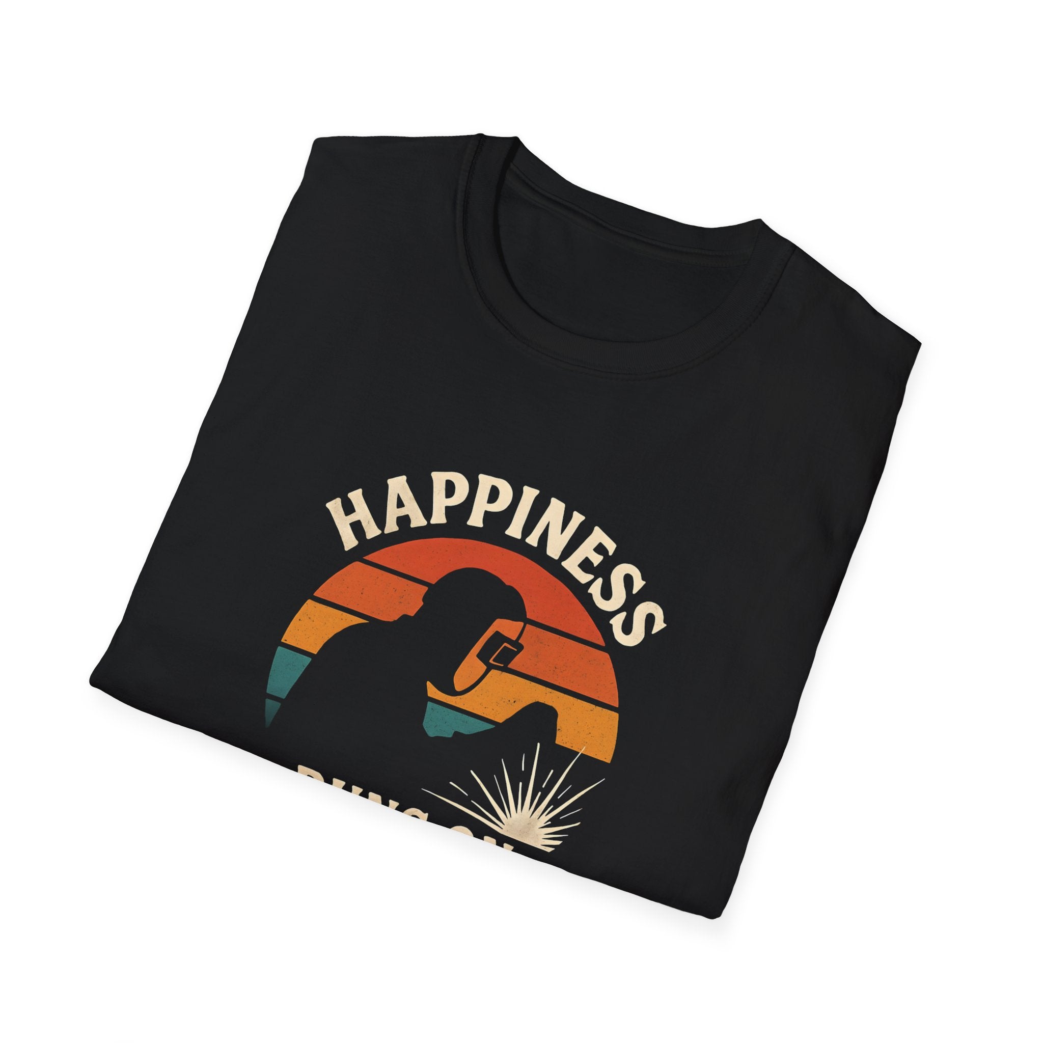 Happiness Runs on Welding T-Shirt